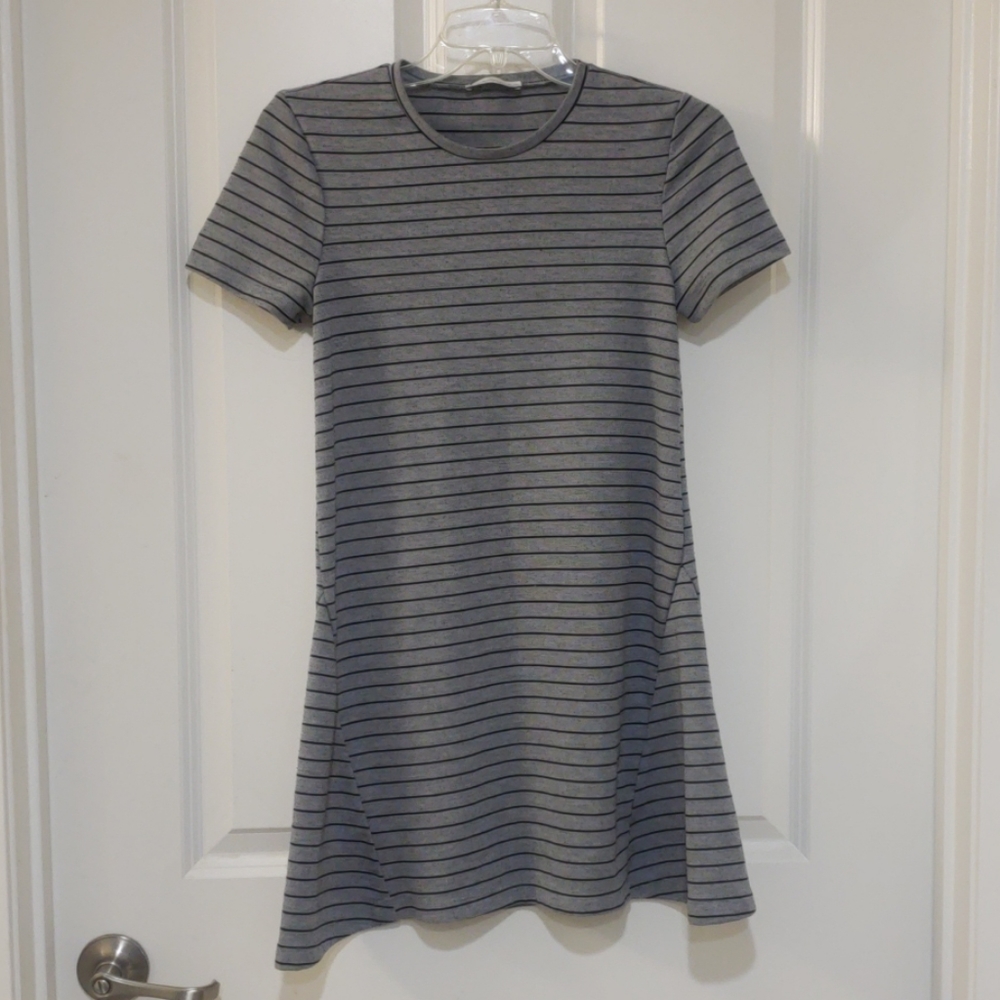 Zara a-line stripe dress